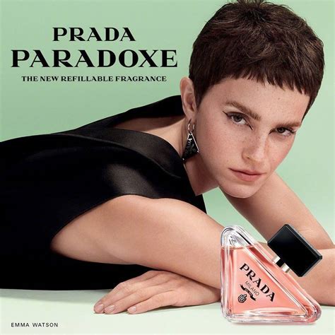 pubblicita prada emma watson|prada paradoxe advertisement.